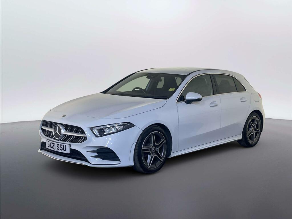 Mercedes-Benz A Class 1.3 A200 Amg Line Hatchback Euro White #4