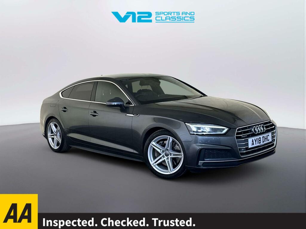 Audi A5 2.0 Tfsi S Line Sportback S Tronic Quat Grey