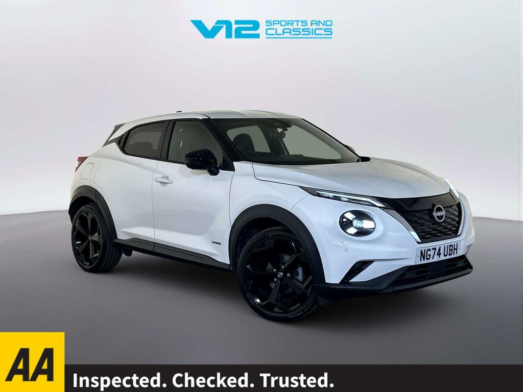 Nissan Juke 1.6 Tekna Suv Hybrid Euro 6 143 P White