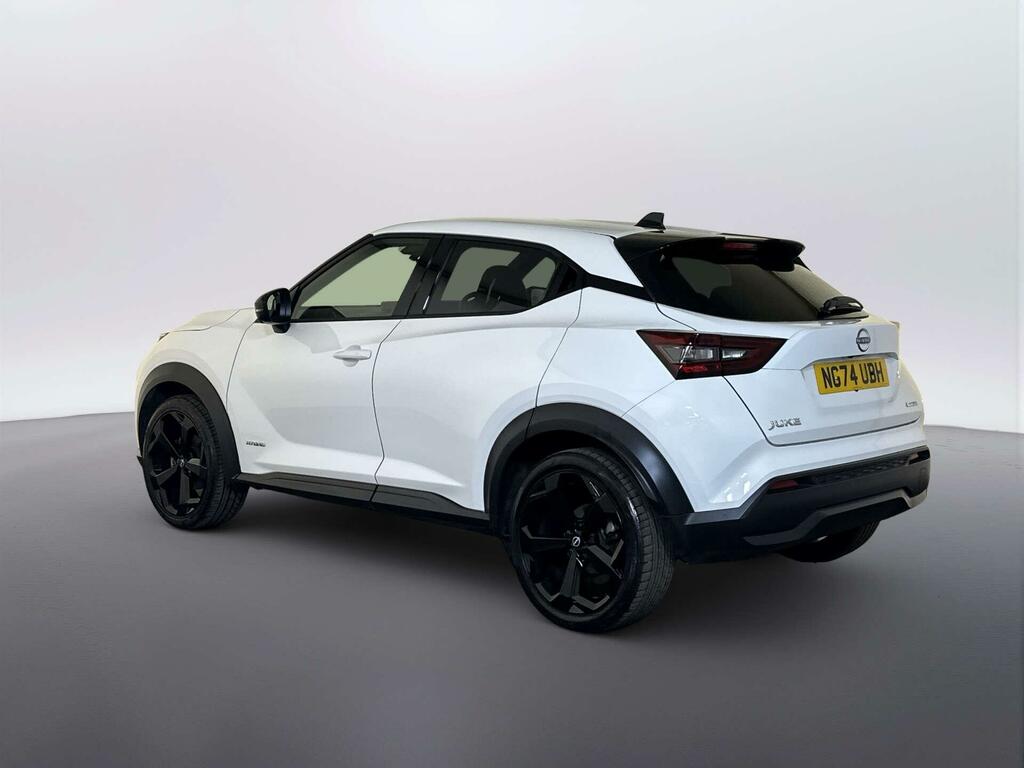 Nissan Juke 1.6 Tekna Suv Hybrid Euro 6 143 P White #6