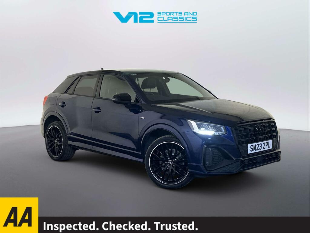 Audi Q2 1.5 Tfsi Cod 35 Black Edition Suv Manua Blue