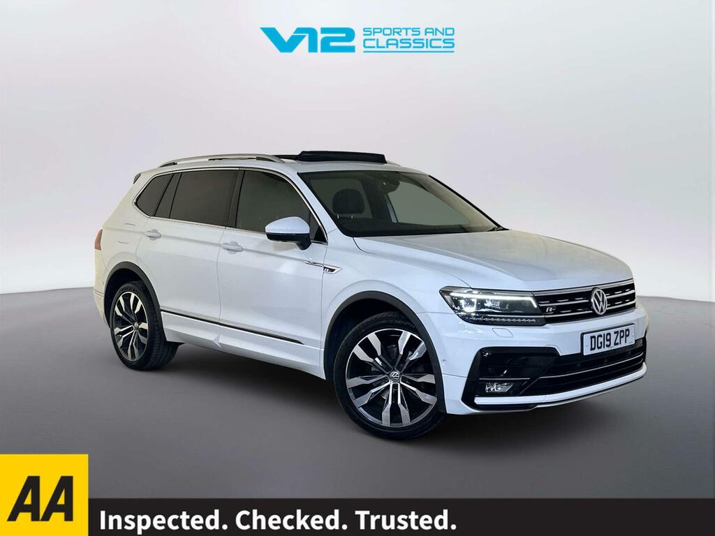 Volkswagen Tiguan Allspace 2.0 Tdi R-line Tech Suv Dsg 4Motion Eur White