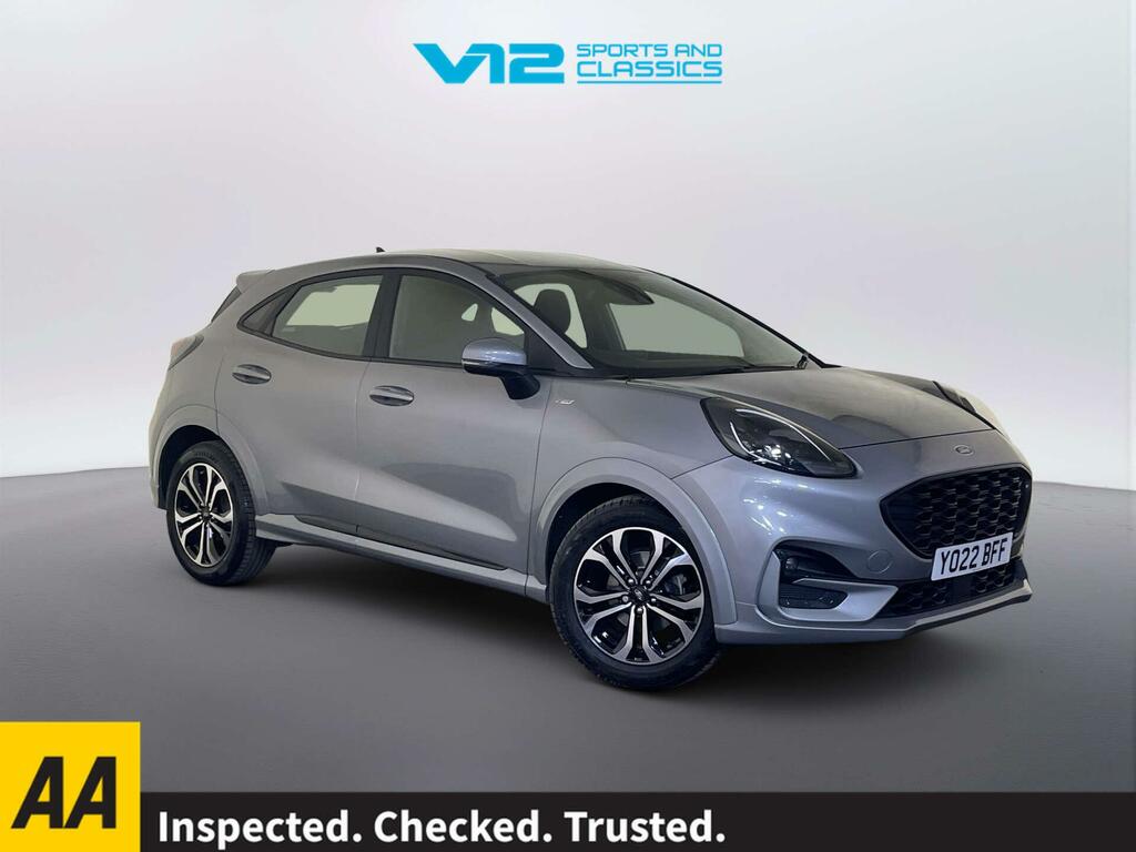 Ford Puma 1.0T Ecoboost Mhev St-line Suv Hybrid M Silver