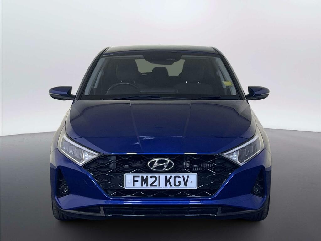 Hyundai I20 1.0 T-gdi Mhev Premium Hatchback Hybrid Blue #3