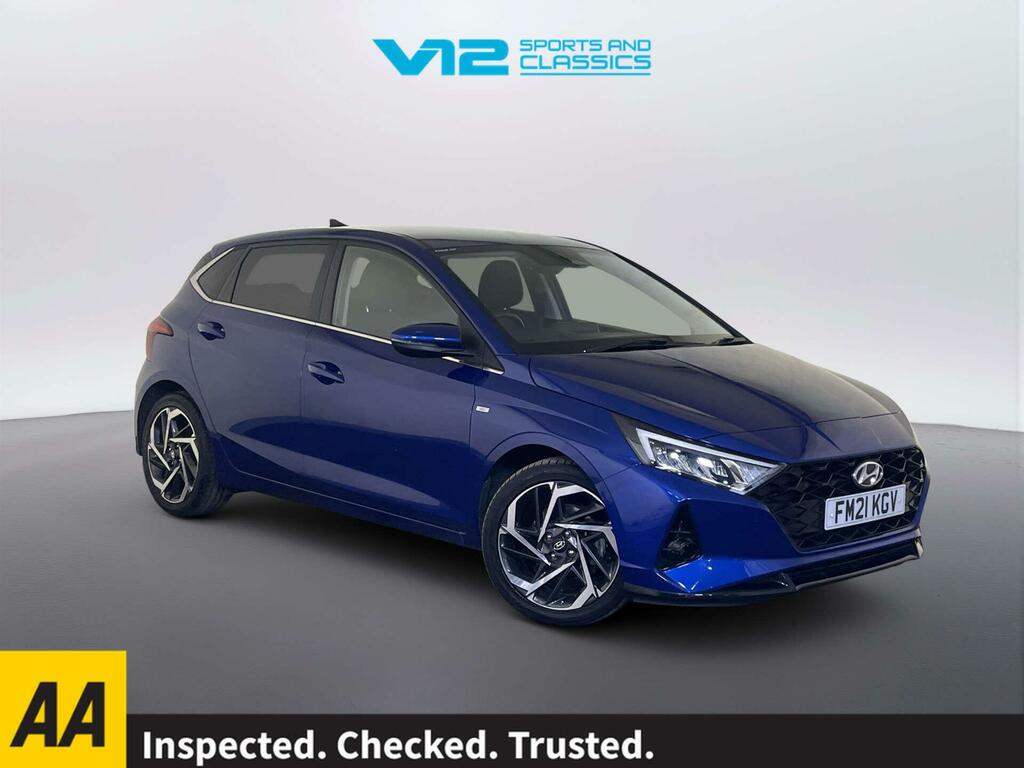 Hyundai I20 1.0 T-gdi Mhev Premium Hatchback Hybrid Blue