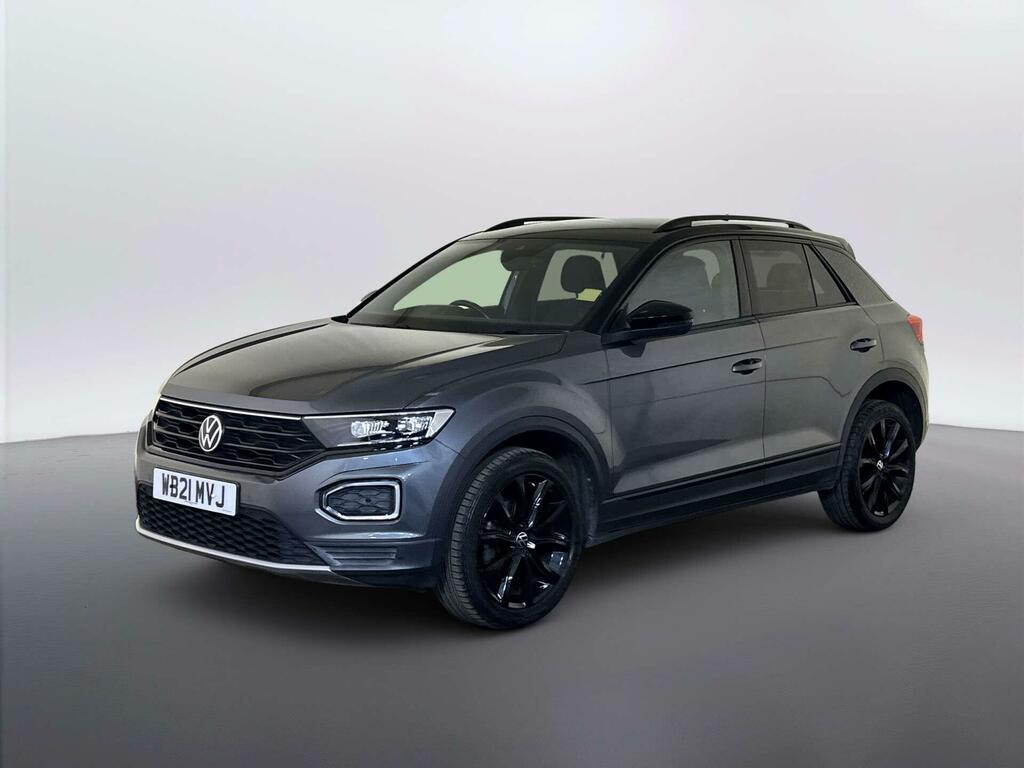 Volkswagen T-Roc 1.0 Tsi Black Edition Suv Euro 6 Grey #4