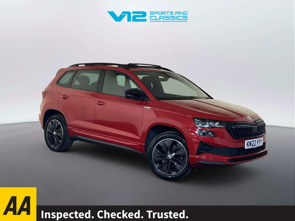 Skoda Karoq 1.5 Tsi Act Sportline Suv Dsg Euro 6 S Red