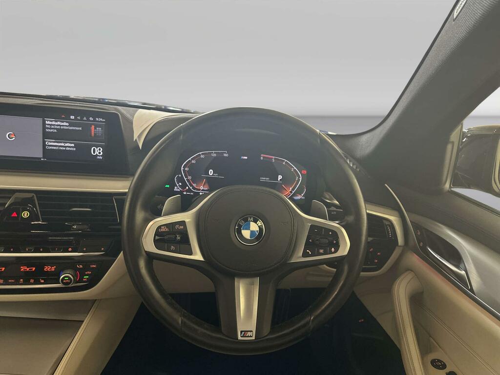 BMW 5 Series 2.0 520D M Sport Saloon Euro 6 S Grey #14