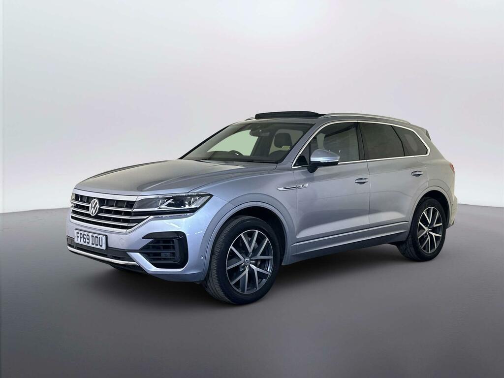 Volkswagen Touareg 3.0 Tsi V6 R-line Suv Tiptronic 4Motion Silver #4