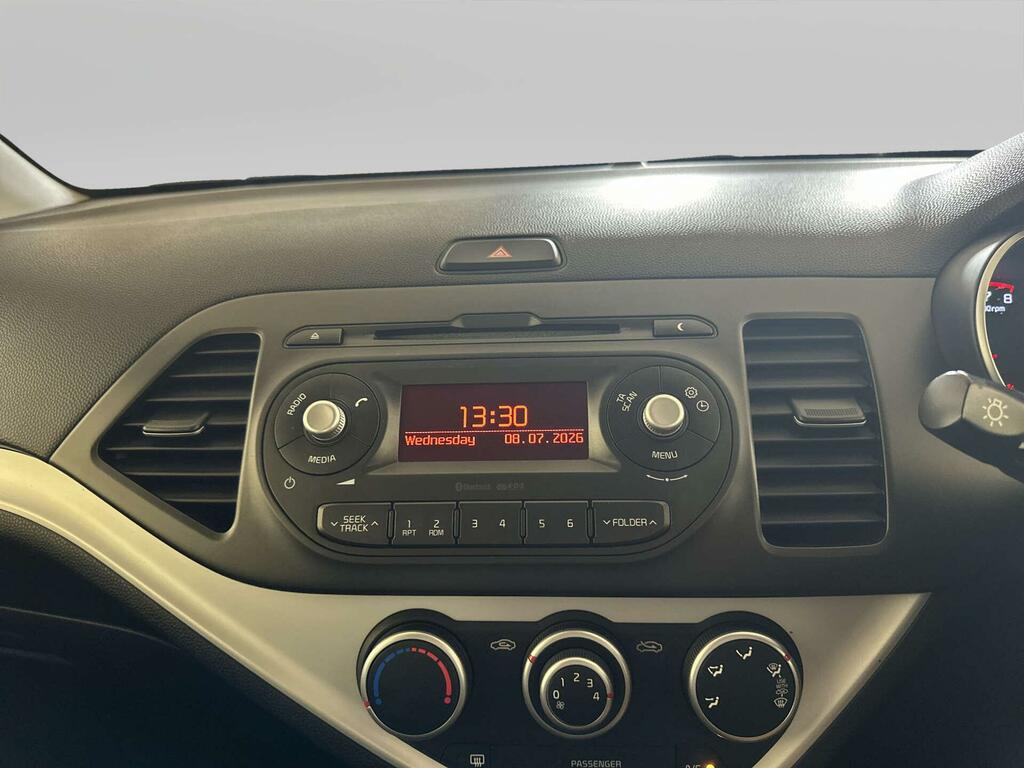 Kia Picanto 1.0 1 Air Hatchback Euro 6 65 B White #19