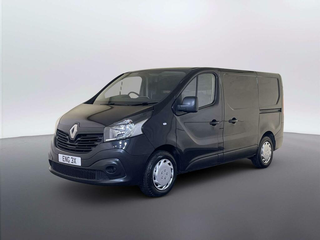Renault Trafic 1.6 Dci 27 Business Panel Van Sw Black #4
