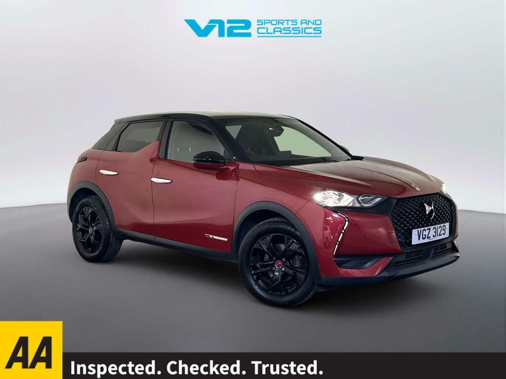 DS DS 3 Crossback 1.5 Bluehdi Performance Line Crossback Red
