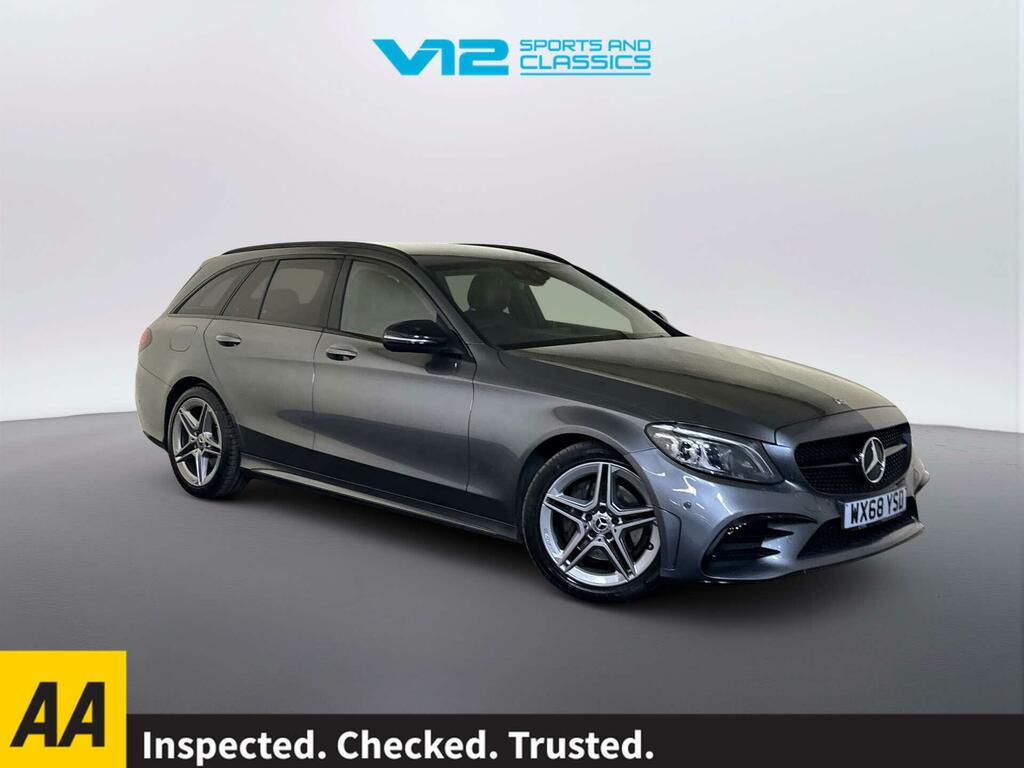Mercedes-Benz C Class 2.0 C220d Amg Line Premium Estate G-t Grey