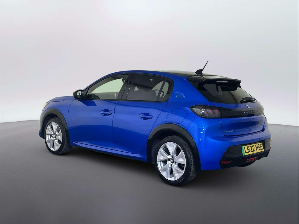 Peugeot e-208 50Kwh Gt Hatchback 7Kw Charger Blue #6
