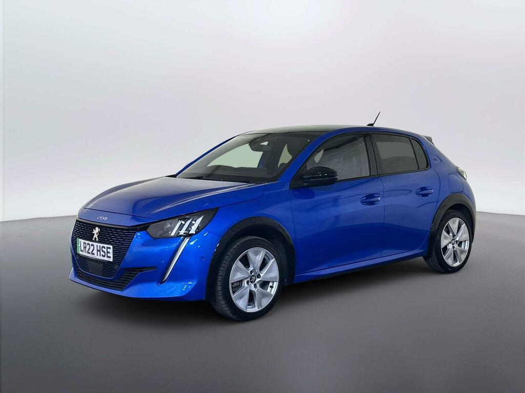 Peugeot e-208 50Kwh Gt Hatchback 7Kw Charger Blue #4