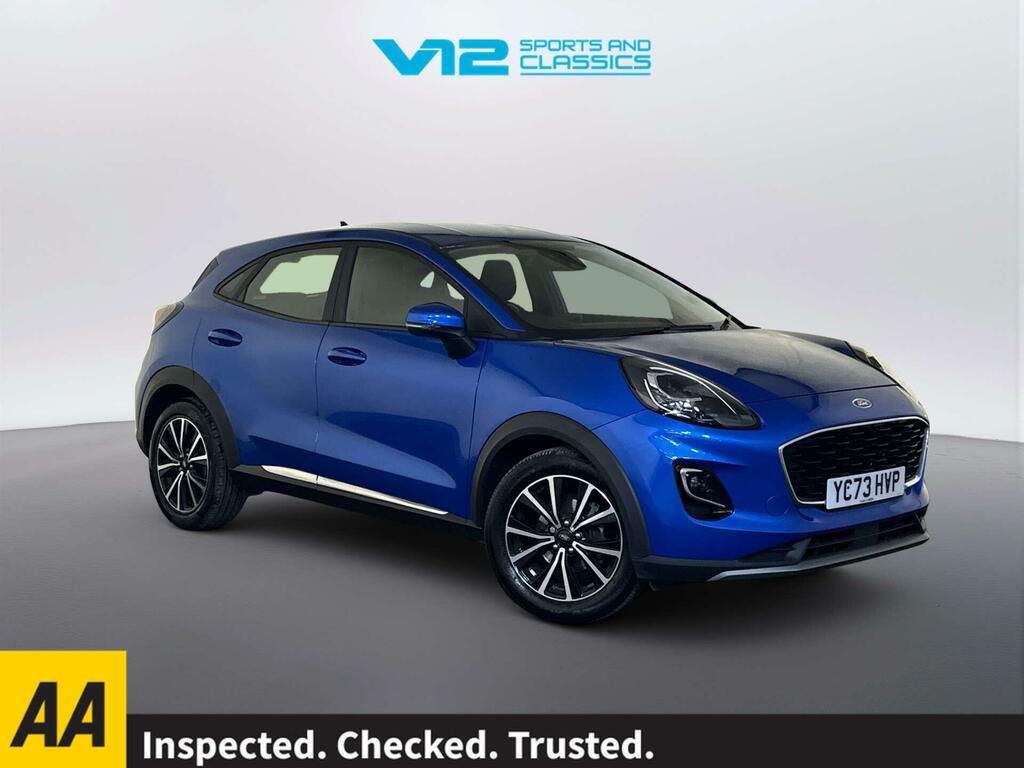 Ford Puma 1.0T Ecoboost Mhev Titanium Suv Hybrid Blue