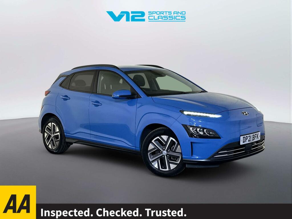 Hyundai Kona 64Kwh Premium Suv 10.5Kw Charge Blue