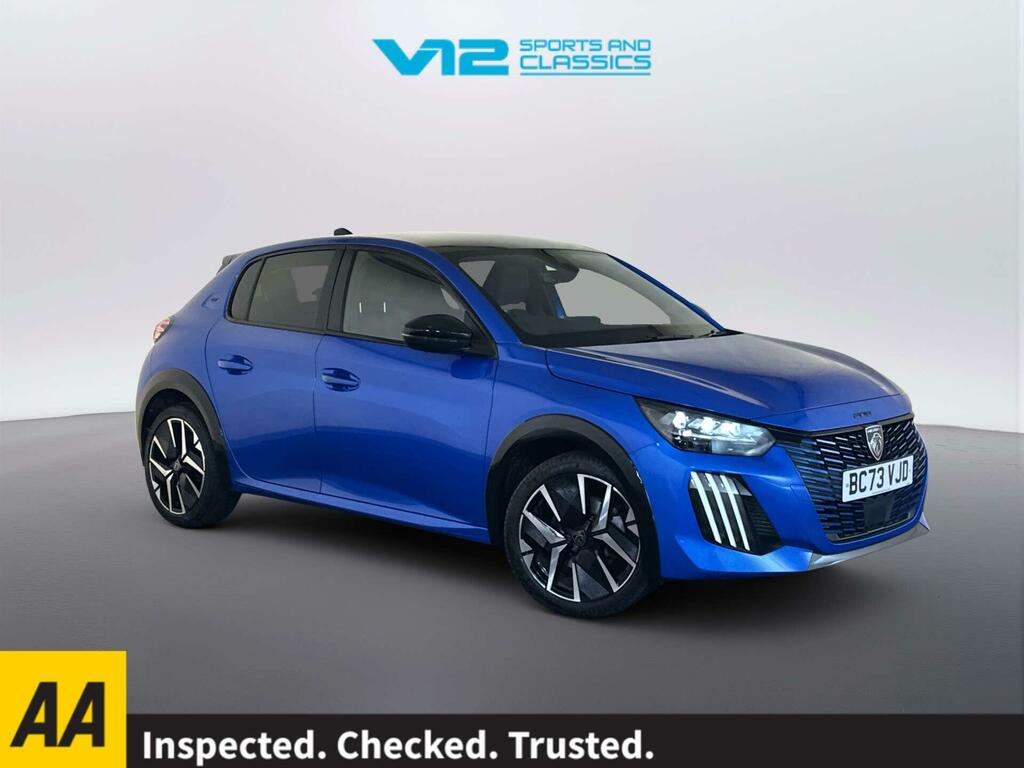 Peugeot 208 1.2 Puretech Gt Hatchback Euro 6 Blue
