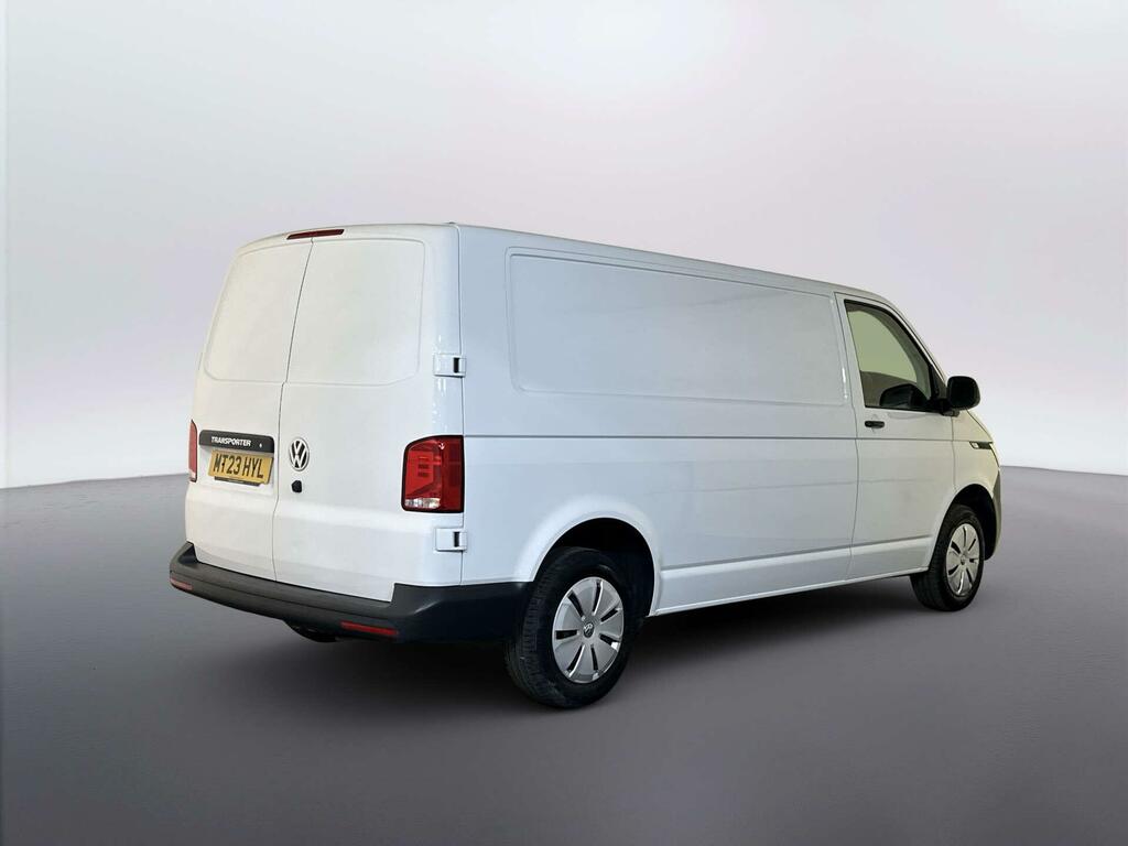 Volkswagen Transporter T6.1 2.0 Tdi Startline Business Ac Lwb T30 110Bhp White #8
