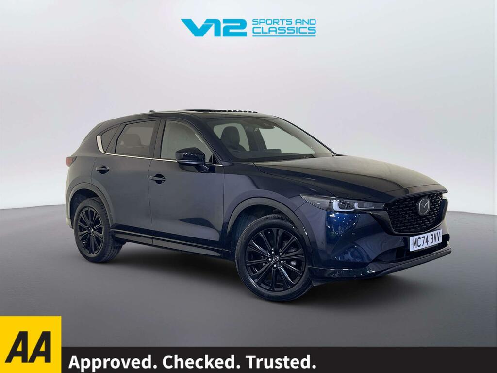 Mazda CX-5 2.0 E-skyactiv G Mhev Homura Suv Blue
