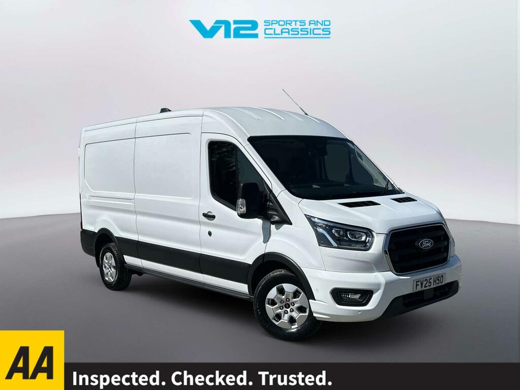 Ford Transit Custom 2.0 350 Ecoblue Limited Panel Van Manua White