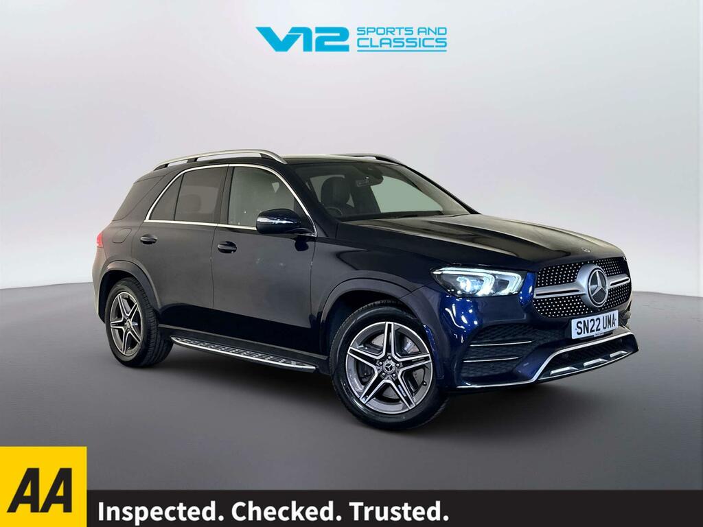 Mercedes-Benz GLE Class 2.0 Gle350de 31.2Kwh Amg Line Suv Plug- Blue