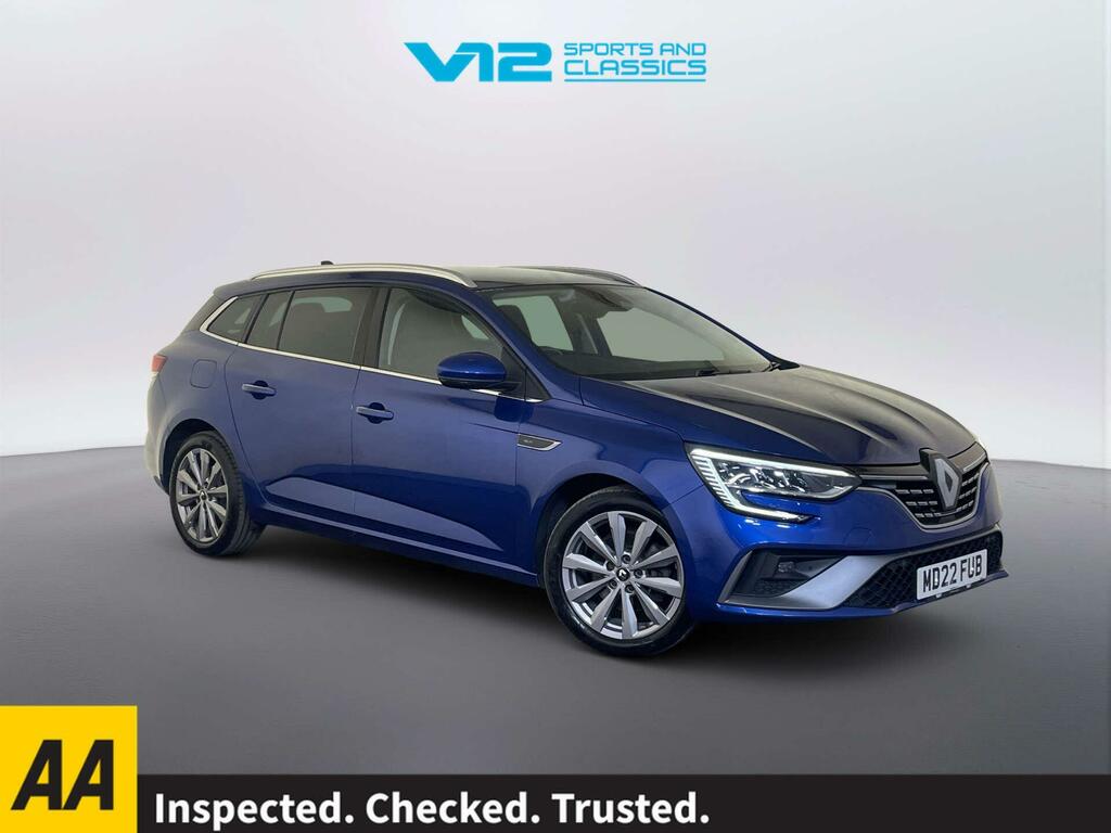 Renault Megane E-Tech 1.6 E-tech 9.8Kwh Rs Line Sport Tourer Blue