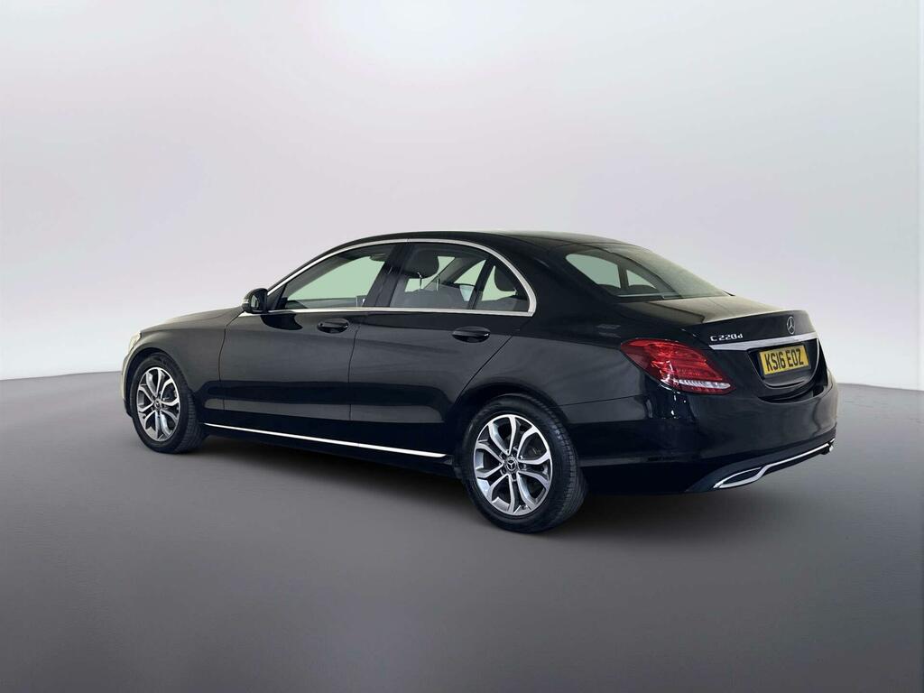 Mercedes-Benz C Class 2.1 C220d Sport Saloon Euro 6 S Black #6