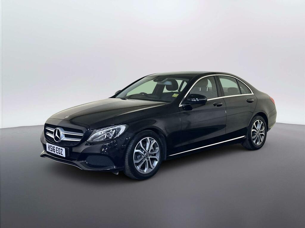 Mercedes-Benz C Class 2.1 C220d Sport Saloon Euro 6 S Black #4