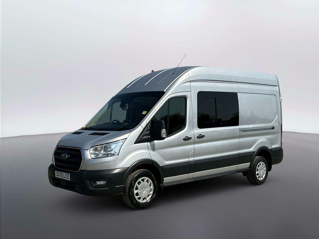 Ford Transit Custom 2.0 350 Ecoblue Trend Panel Van SG70LTZ Silver #4