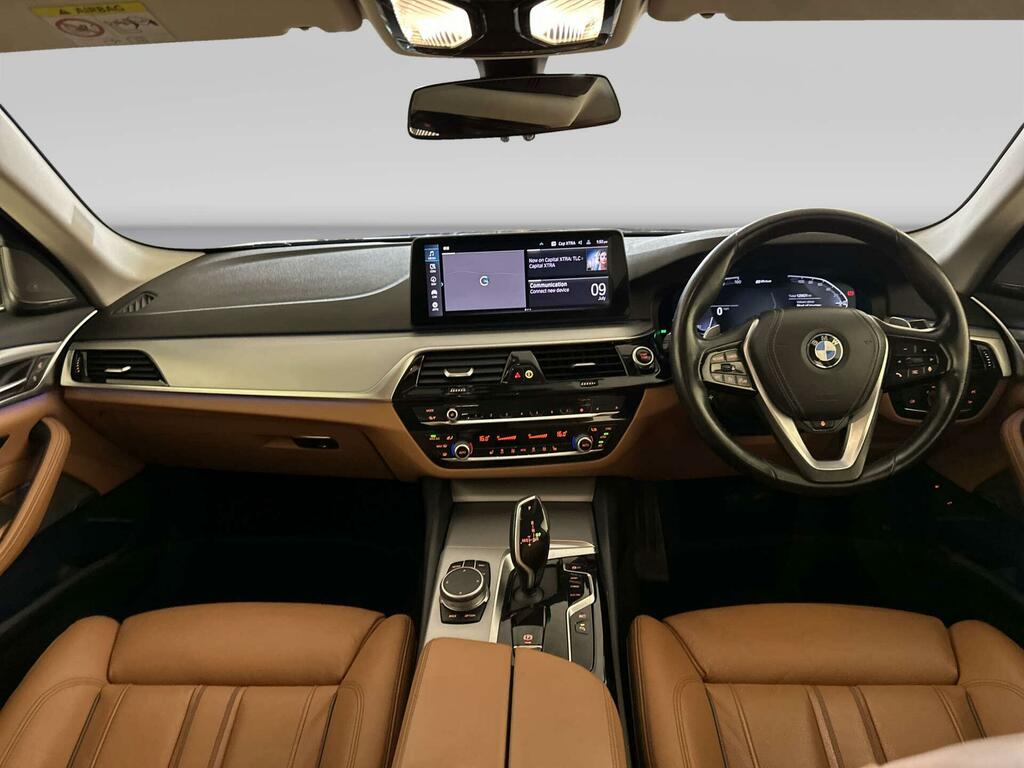 BMW 5 Series 2021 2.0 520I Mht M Sport Saloon Hybrid Black #2