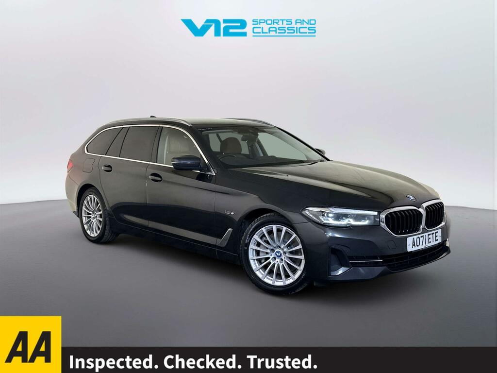 BMW 5 Series 2021 2.0 520I Mht M Sport Saloon Hybrid Black #1