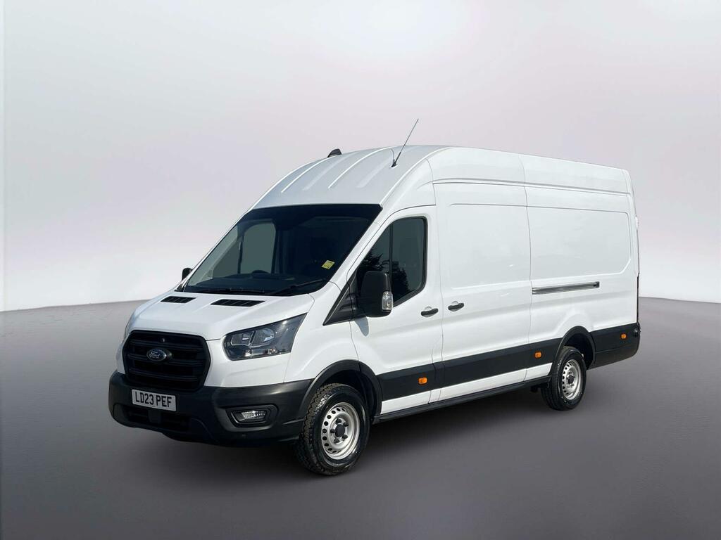 Ford Transit Custom 2.0 350 Ecoblue Leader Panel Van LD23PEF White #4