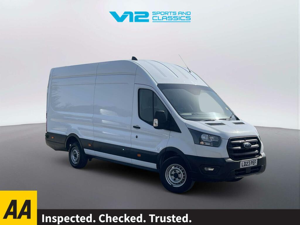 Ford Transit Custom 2.0 350 Ecoblue Leader Panel Van White