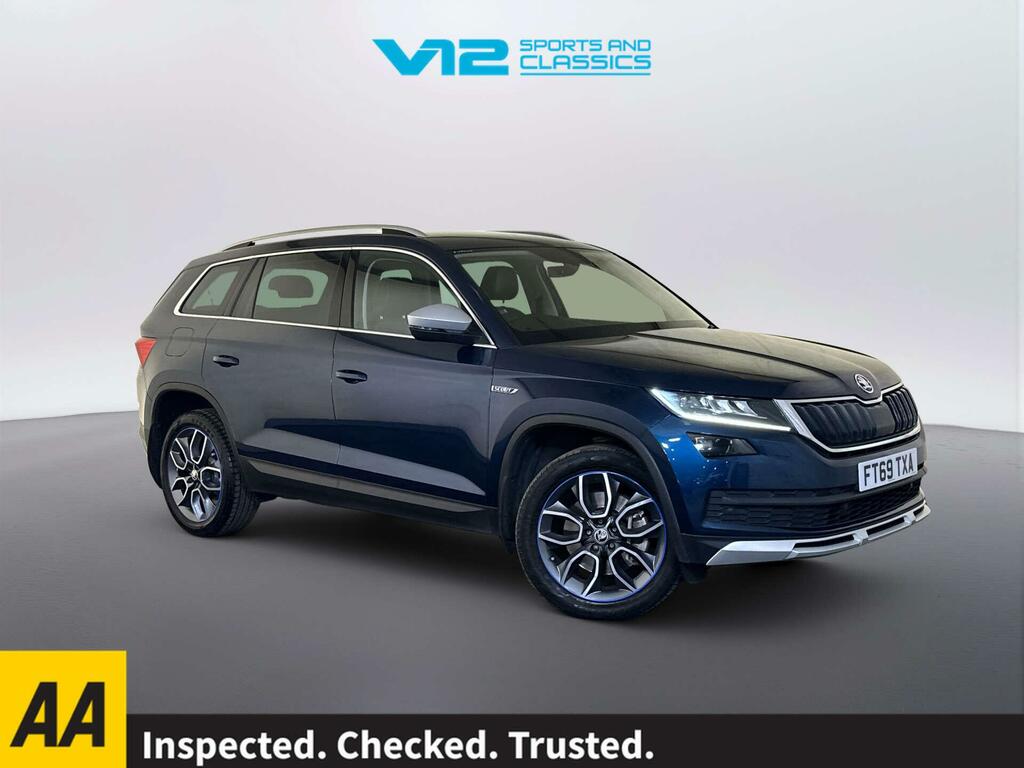Skoda Kodiaq 2.0 Tdi Scout Suv Dsg 4Wd Euro 6 Ss Blue