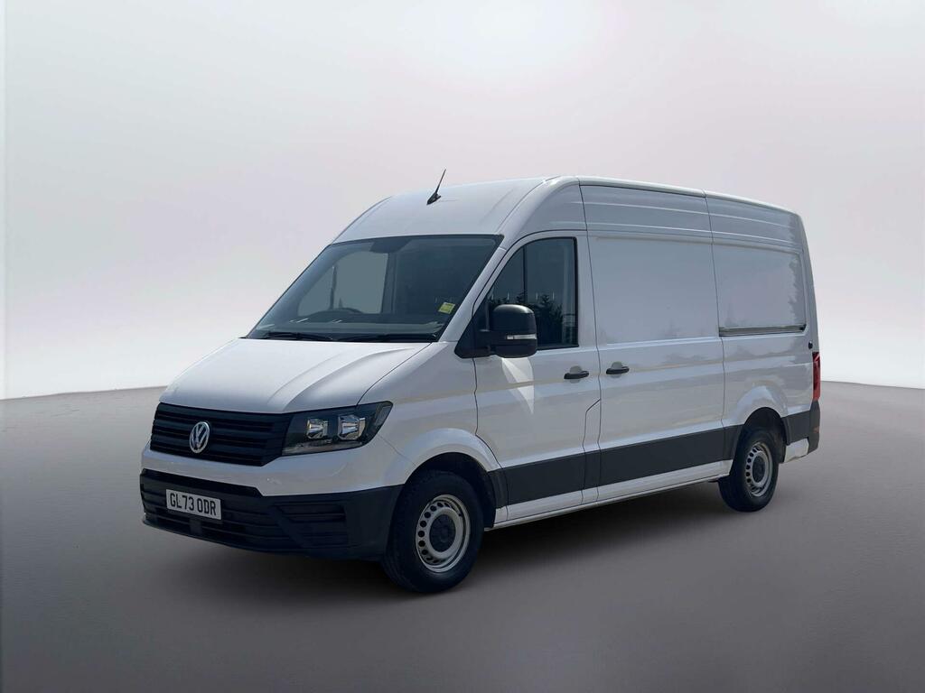 Volkswagen Crafter 2.0 Tdi Cr35 Trendline Panel Van White #4