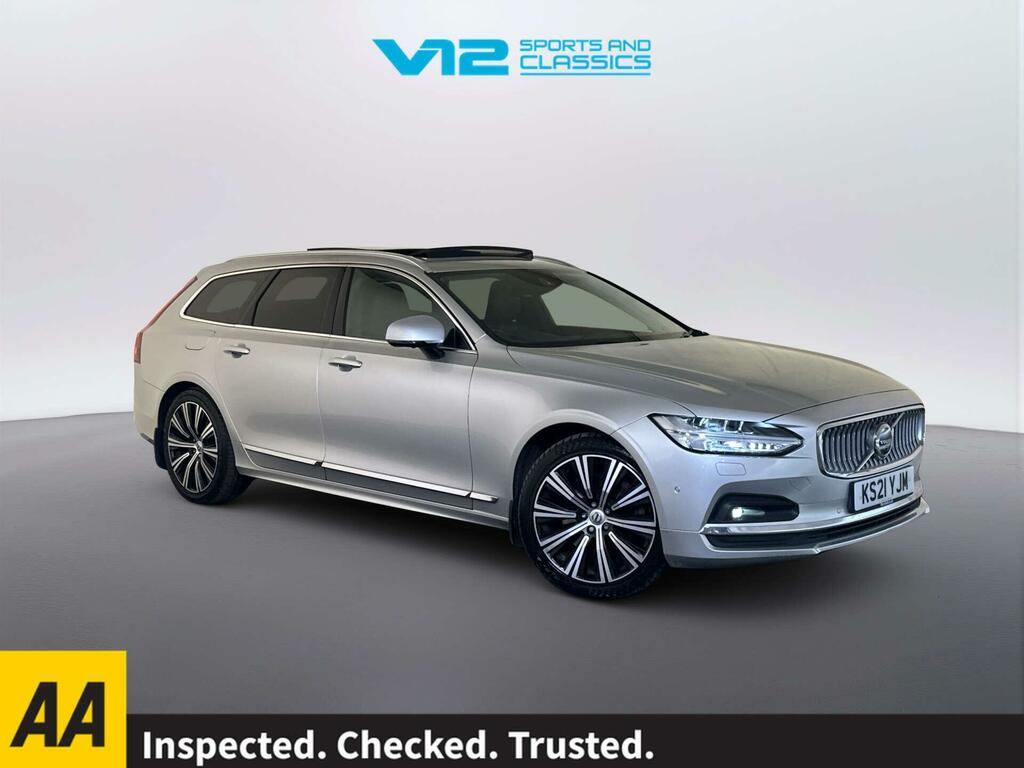 Volvo V90 2.0 B5 Mhev Inscription Estate Hybrid A Silver