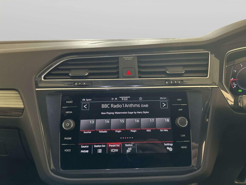Volkswagen Tiguan Allspace R-line 1.5 Tsi 150Ps 7-Speed Dsg Black #20