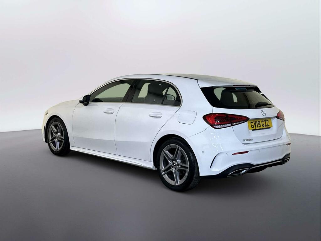 Mercedes-Benz A Class 1.5 A180d Amg Line Executive Hatchback Diese White #6
