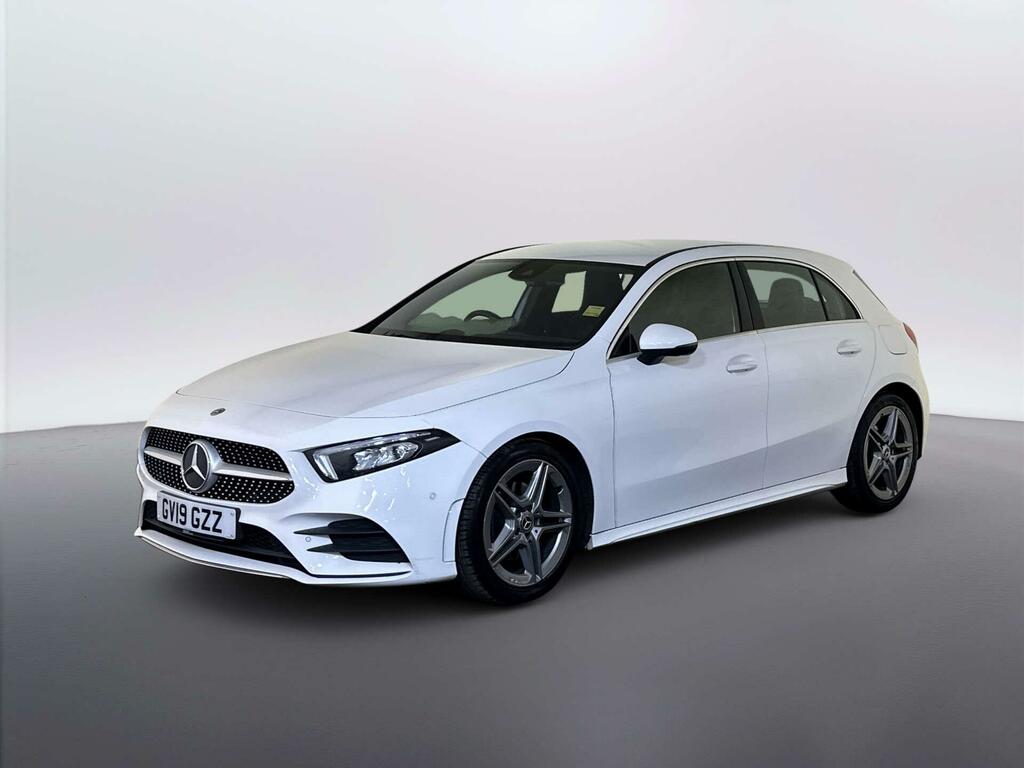 Mercedes-Benz A Class 1.5 A180d Amg Line Executive Hatchback Diese White #4