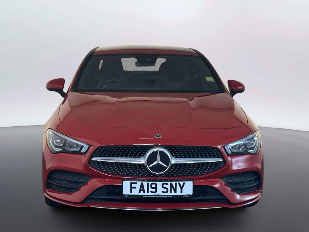 Mercedes-Benz CLA Class 1.3 Cla200 Amg Line Premium Coupe 7G- Red #3