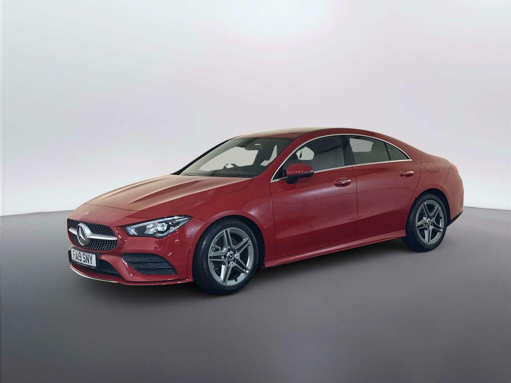 Mercedes-Benz CLA Class 1.3 Cla200 Amg Line Premium Coupe 7G- Red #4