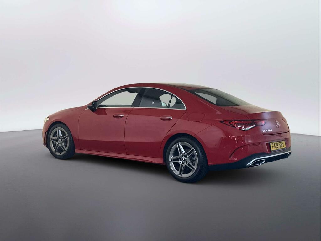Mercedes-Benz CLA Class 1.3 Cla200 Amg Line Premium Coupe 7G- Red #6