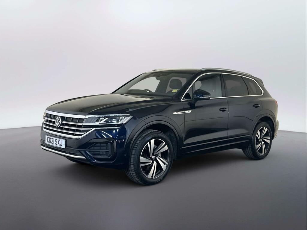 Volkswagen Touareg 3.0 Tdi V6 R-line Tech Suv Tiptronic 4M Blue #4