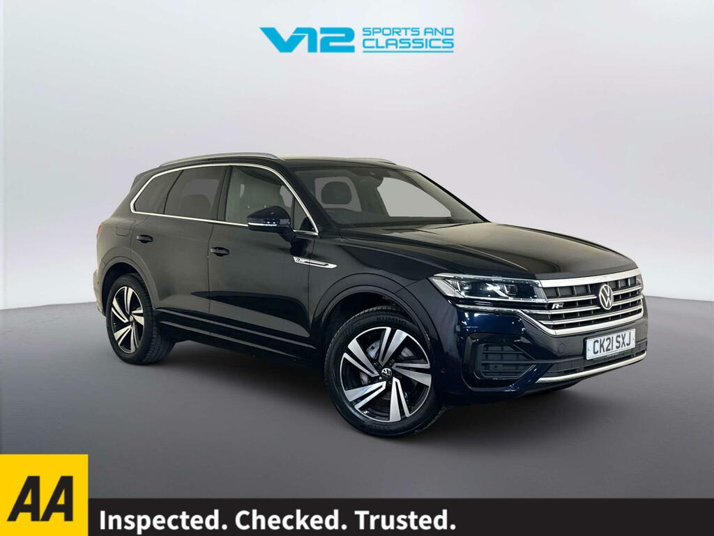 Volkswagen Touareg 3.0 Tdi V6 R-line Tech Suv Tiptronic 4M Blue