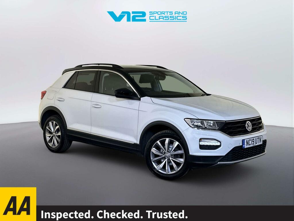 Volkswagen T-Roc 1.0 Tsi Gpf Design Suv Euro 6 S White
