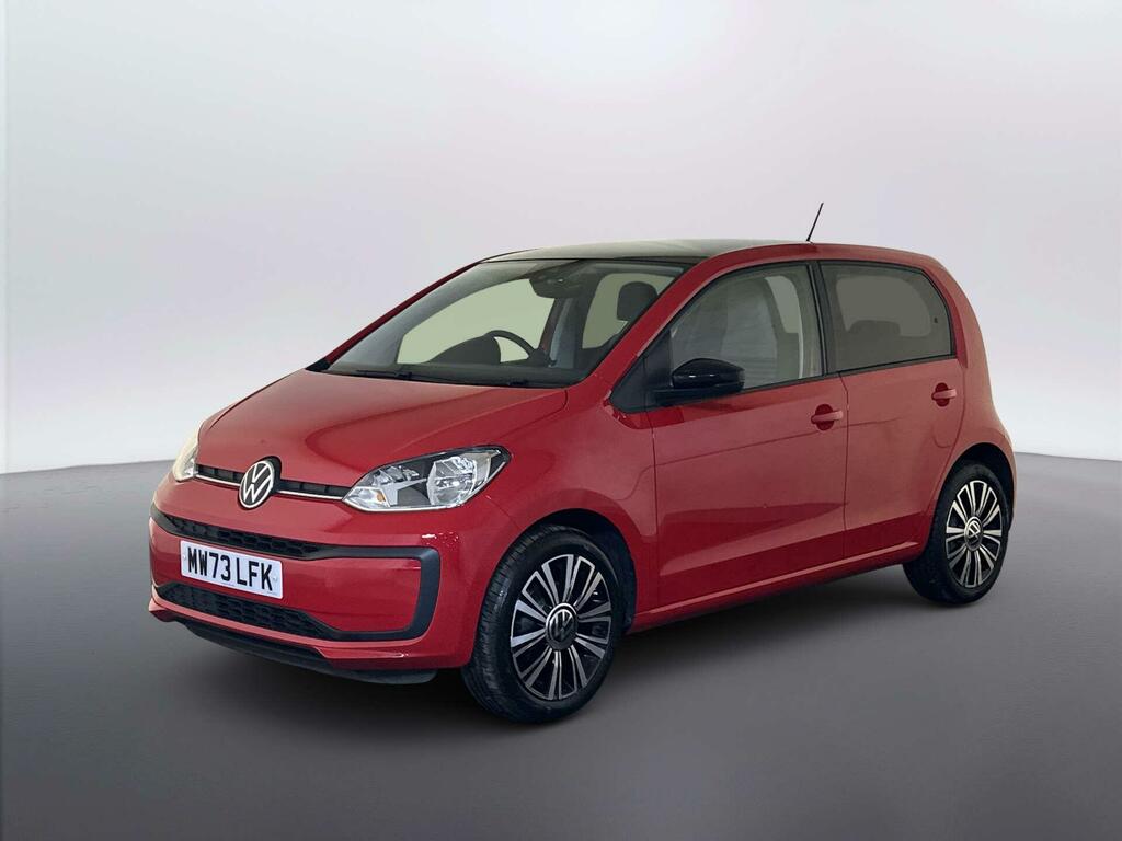 Volkswagen Up 1.0 Black Edition Hatchback Euro MW73LFK Red #4