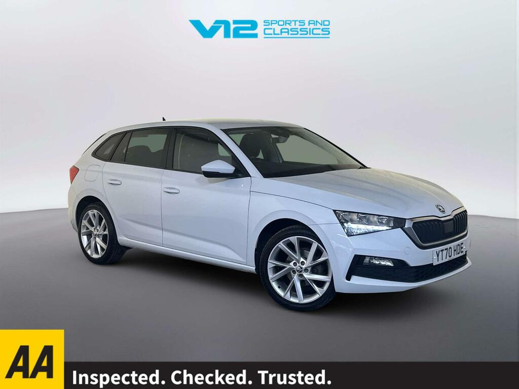 Skoda Scala 1.0 Tsi Se L Hatchback Dsg Euro 6 Ss White