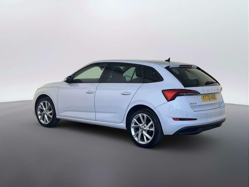 Skoda Scala 1.0 Tsi Se L Hatchback Dsg Euro 6 Ss YT70HDE White #6
