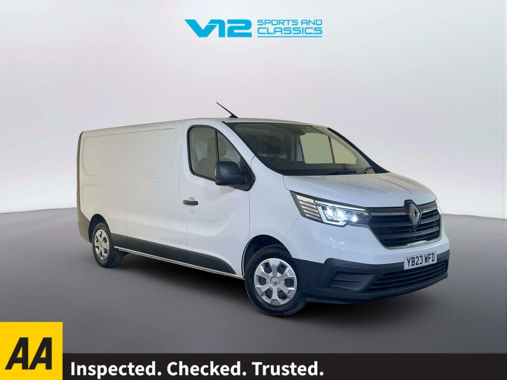 Renault Trafic 2.0 Dci Blue Ll30 Start Panel Van Manua White